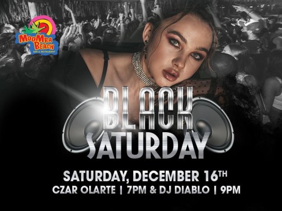 Black Saturday Beach Party!