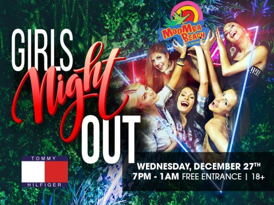 Beachside Beats and a Kate Spade Treat: Girls' Night Out at MooMba Beach!