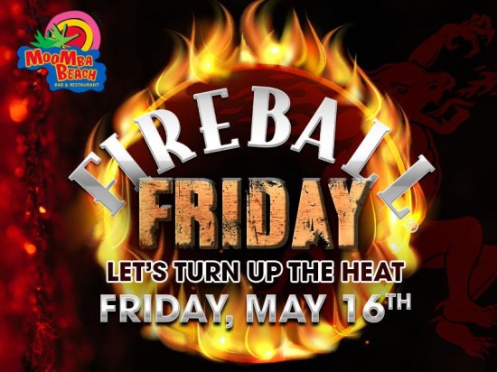 Fireball Friday Heats Up MooMba Beach
