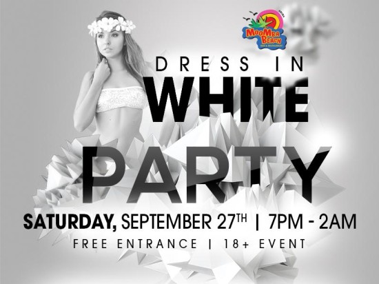 A Night in White at MooMba Beach