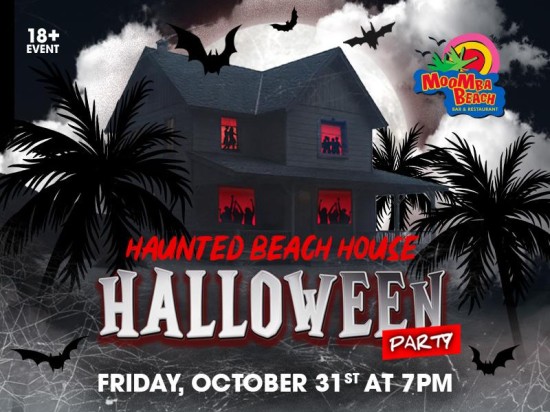 Step Into the Haunted Beach House at MooMba Beach This Halloween