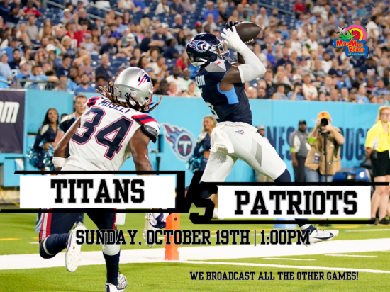 Titans vs Patriots: Live Beachside Action at MooMba Beach