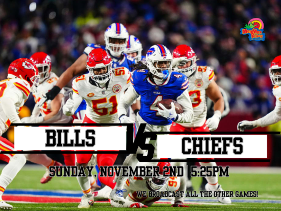 Bills vs Chiefs: Watch the Game Live at MooMba Beach Bills vs Chiefs: Watch the Game Live at MooMba Beach