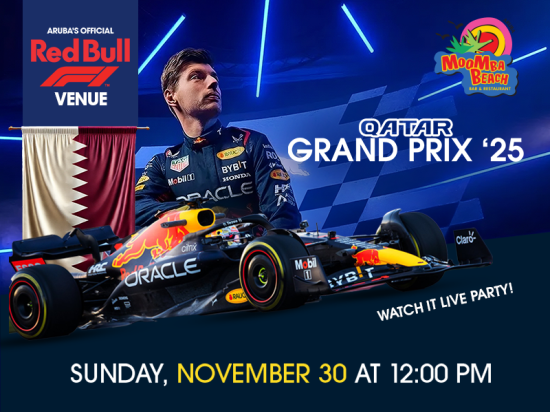 Live on the Beach: Formula 1 Qatar Grand Prix at MooMba Live on the Beach: Formula 1 Qatar Grand Prix at MooMba