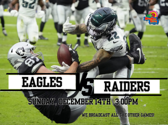 Eagles vs Raiders Take Over the Shoreline at MooMba Beach