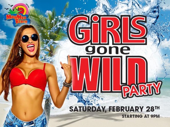 Girls Gone Wild Party at MooMba Beach
