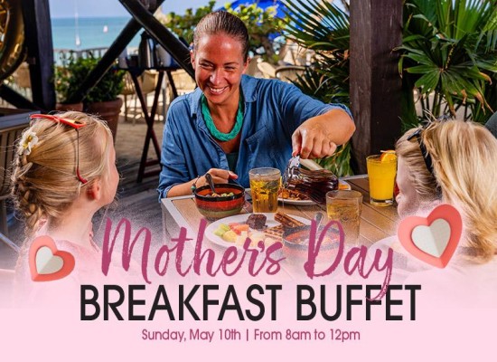 Mother’s Day Breakfast Buffet at MooMba Beach