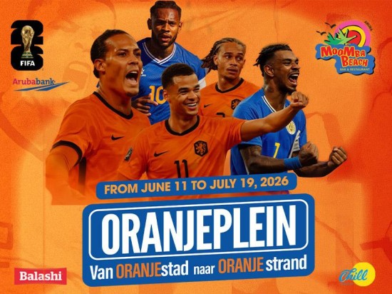 Oranjeplein Hits the Beach for the World Cup