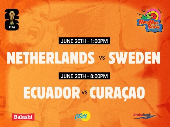 Netherlands and Curaçao Take Over Oranjeplein on June 20