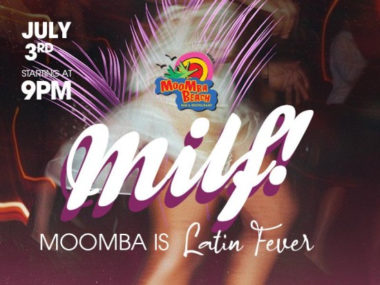 Latin Fever Returns to MooMba Beach on July 3